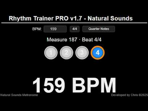 Metronome 159 BPM