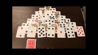 How to play Pyramid Solitaire