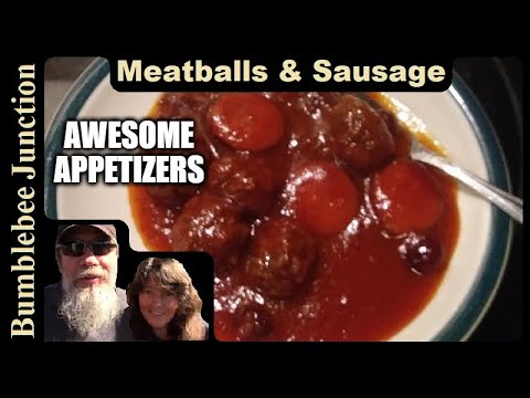 Cocktail Meatballs And Sausage Recipe | Easy Appetizer Recipes