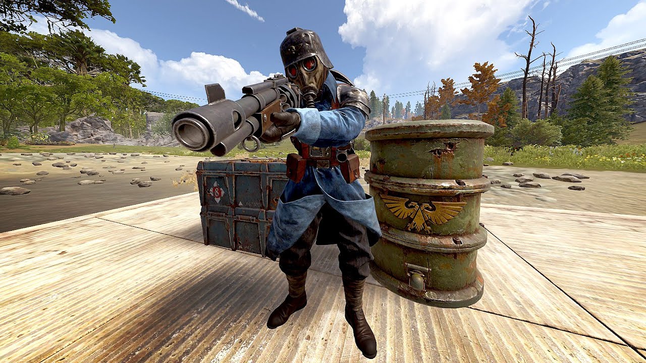 Rust Warhammer DLC - Testing In-Game
