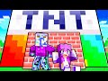 Trapped by SUPER TNT In Minecraft!