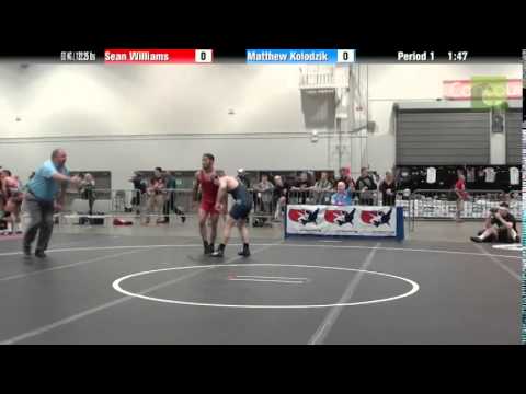 Men 60 KG / 132.25 lbs - Sean Williams vs. Matthew Kolodzik