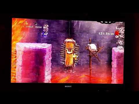 Rayman Legends Wii U Murfy's Dungeon 131.93 km Training Room 22/12/21