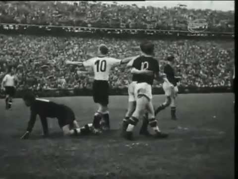 World Cup final 1954 Offside Situation at 86th minute