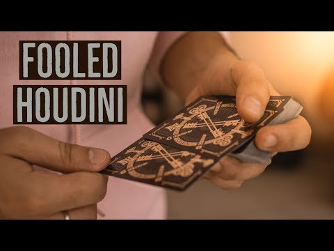 The trick that fooled houdini