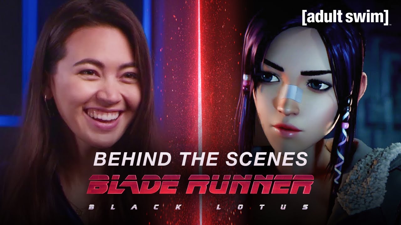 Watch video Behind the Scenes: Meet the English Voice Cast of BLADE RUNNER: BLACK LOTUS | adult swim Now Behind the Scenes: Meet the English Voice Cast of BLADE RUNNER: BLACK LOTUS | adult swim