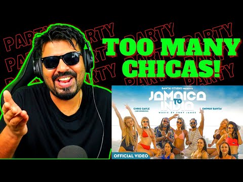 EMIWAY BANTAI X CHRIS GAYLE (UNIVERSEBOSS) - JAMAICA TO INDIA REACTION | EMIWAY NEW SONG | AFAIK