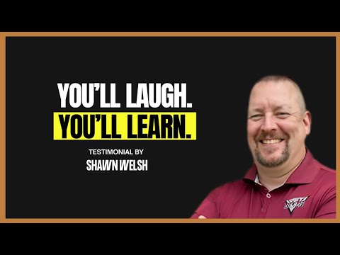 Shawn Welsh Testimonial | You’ll Laugh, Cry & Learn 🎤 | Dr. Smiley Show