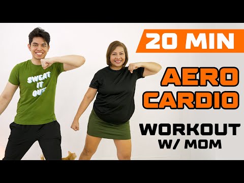 20 MIN AERO CARDIO BLAST WORKOUT with MOM • Keoni Tamayo • Workout #231
