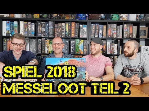 Unser Spiel 2018 Essen Loot - Teil 2 - Brettspiele - Boardgame Digger