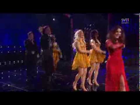 Gina Dirawi, Danny Saucedo & Friends: "Du ska till Malmö" (Sweden, 2013)