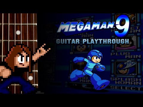 Mega Man 9 Guitar Playthrough (COMPLETE)