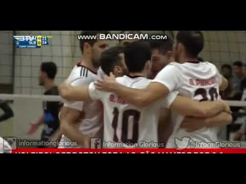 Voleibol, 5ª jornada: AA São Mamede 1-3 SL Benfica