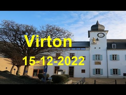 Virton la ville la plus méridionale de Belgique 15-12-2022