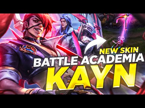 Rank 1 Kayn Plays BATTLE ACADEMIA Kayn Both forms *Full Gameplay*