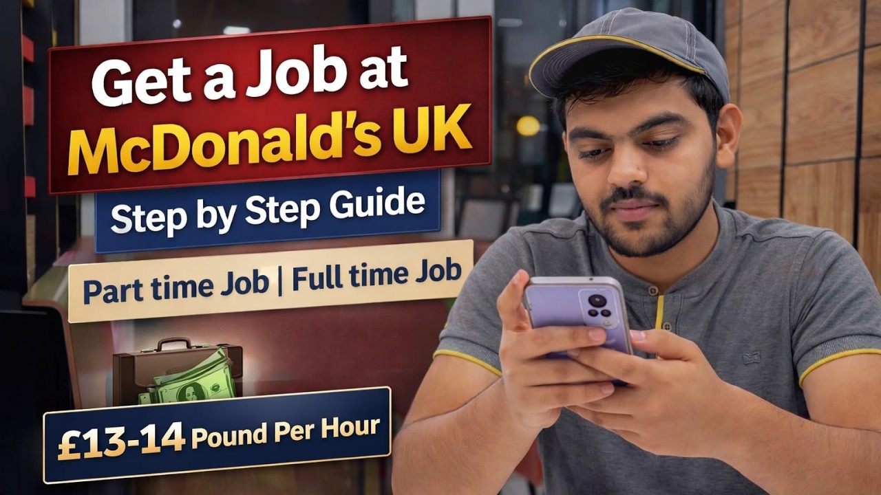 How to Get Job in McDonald’s UK | Part-Time & Full-Time Jobs in the UK 2026