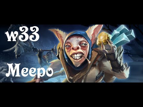 23 Min GG w33 Meepo | Pro MMR Gameplay | Dota 2