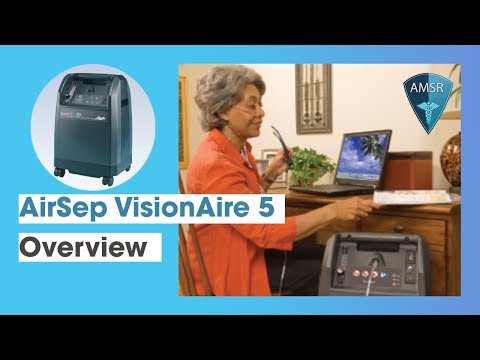 AirSep VisionAire Home Oxygen Concentrator - Overview