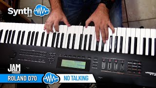 Video thumbnail for ROLAND D70 | No Talking by Synth Cloud