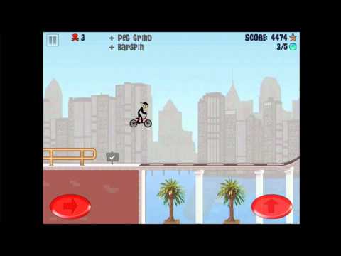 Stickmann BMX HD - iPad 2 - US - HD Gameplay Trailer