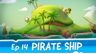 Om Nom Stories: Pirate Ship (Episode 14, Cut the Rope: Time Travel)