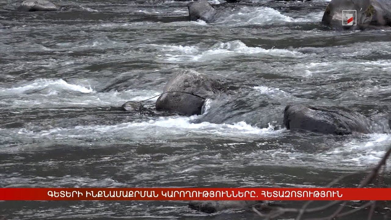 Գետերի ինքնամաքրման կարողությունները. հետազոտություն