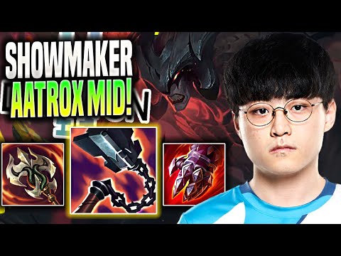 SHOWMAKER TRIES NEW META AATROX MID! - DWG ShowMaker Plays Aatrox Mid vs Galio! | Season 11