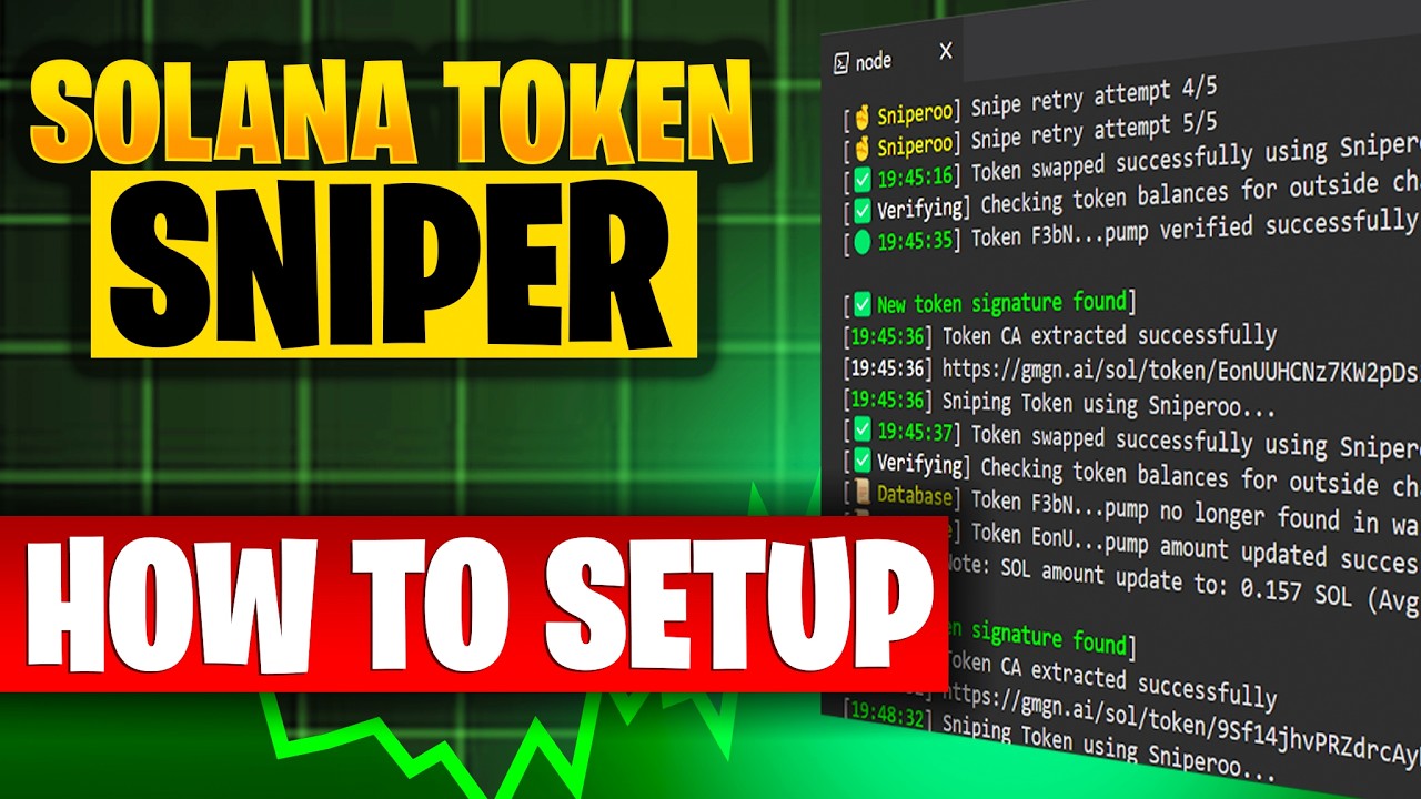 Solana Memecoin Trading Sniper Bot Setup - Config Tour