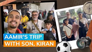 Aamir Khan Attends FIFA World Cup 2022 With Ex-Wife Kiran Rao And Son Azad