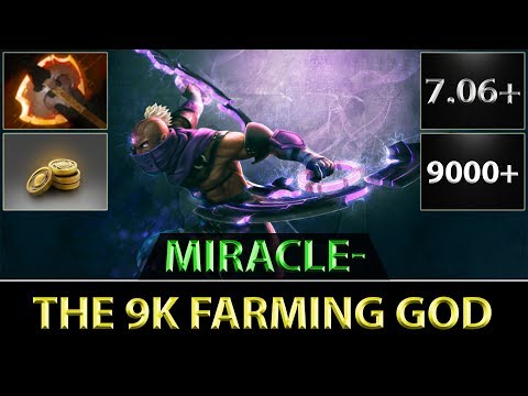 Miracle- [Anti-Mage] Fast Farm ► 9K Farming God ► Dota 2 7.06e