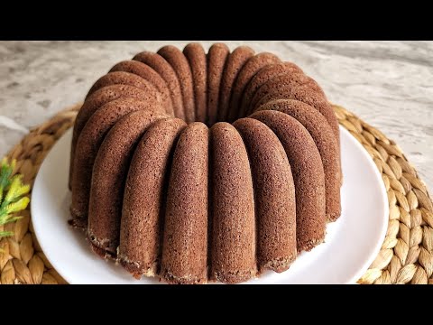 Moist, soft and delicious chocolate butter cake