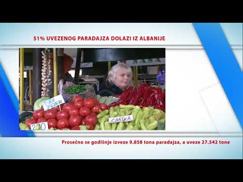 51% uvezenog paradajza dolazi iz Albanije