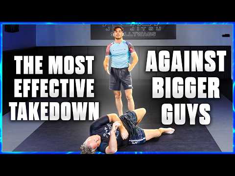 The EASIEST way to TAKEDOWN A BIGGER OPPONENT! (The Trap Door)