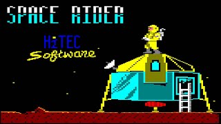 [Amstrad CPC] Space Rider - Longplay