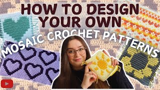 Come realizzare i tuoi schemi di mosaico all'uncinetto