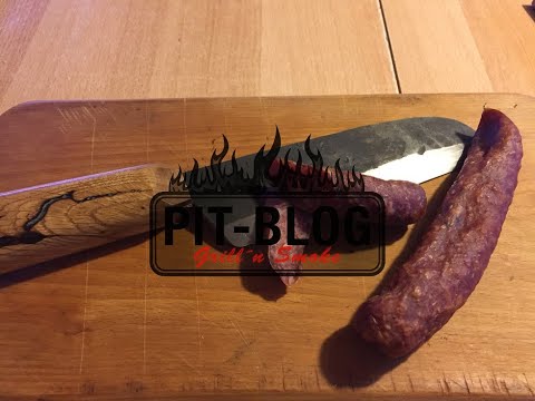 Mettwurst, make it yourself step by step