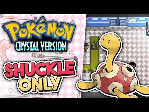 Beating Pokemon Crystal with Shuckle Only Challenge