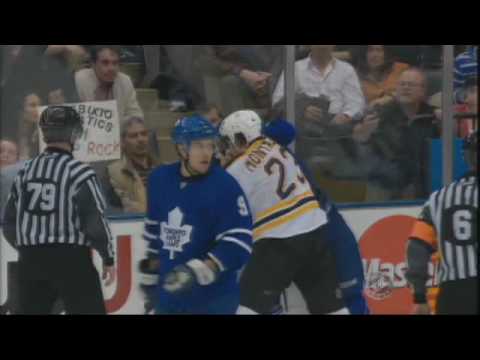 Steve Montador vs Luke Schenn