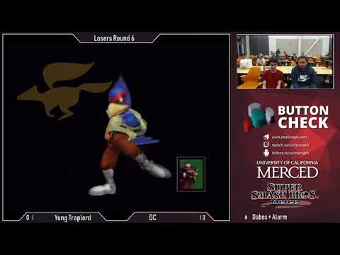 Button Check 13 - Singles Losers R6: Yung Traplord vs  DC