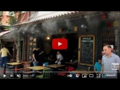 Avrupa Misting Su Püskürtmeli Soğutma Sistemleri