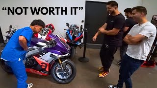 Taking My New Superbike to the Dealership