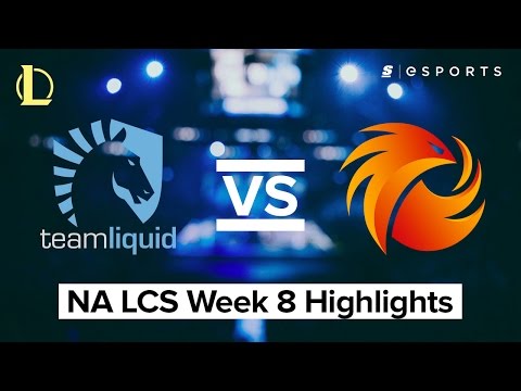 HIGHLIGHTS: Team Liquid vs. Phoenix1 (2017 NA LCS Spring Split)
