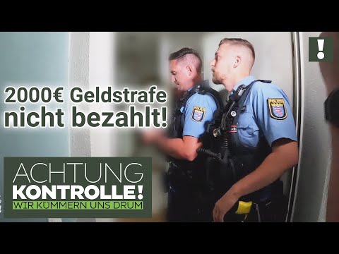 "Wenn du nicht zahlst, müssen wir dich in die JVA MITNEHMEN!"  | Achtung Kontrolle