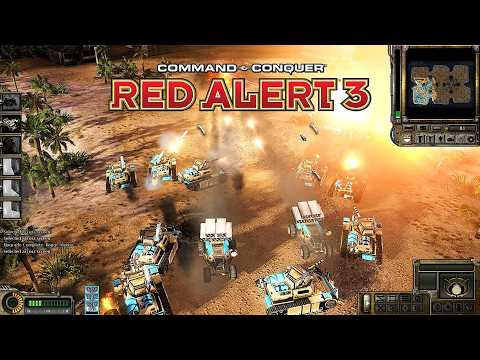 Red Alert 3 Generals Evolution MOD GLA Demolition General FFA Gameplay