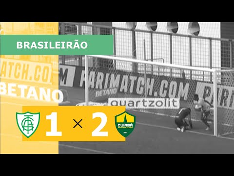 AMÉRICA-MG 1 X 2 CUIABÁ - CAMPEONATO BRASILEIRO 2023; VEJA OS GOLS