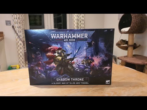 Unboxing: New Warhammer 40k Shadow Throne Boxed Set