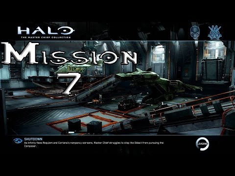 Halo 4 - Shutdown - Mission 7 Walkthrough (1080p60fps) Xbox One MCC