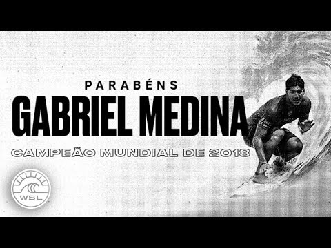 Congratulations Gabriel Medina, 2018 World Champion