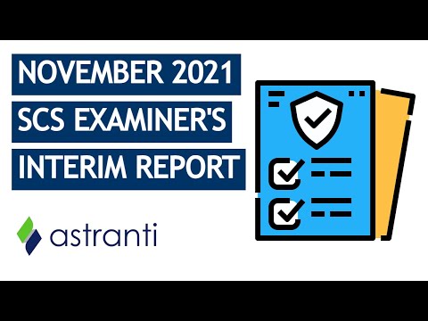 November 2021 Pixlwizz SCS - Interim Examiner's Report Analysis