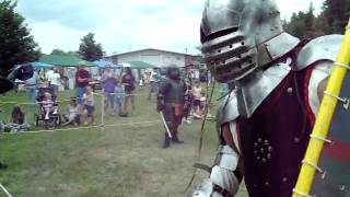 preview picture of video 'Fighting at the Ishpeming Renn Faire 2010'